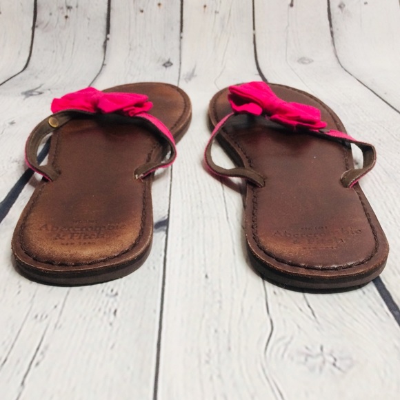 Abercrombie & Fitch thongs flip flops - Picture 2 of 8